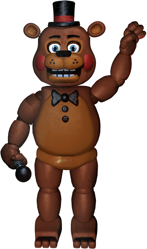 Fnaf2-toy Freddy Full Body [commission] By Christian2099 - Fnaf Animatronic Full Body (600x1000)