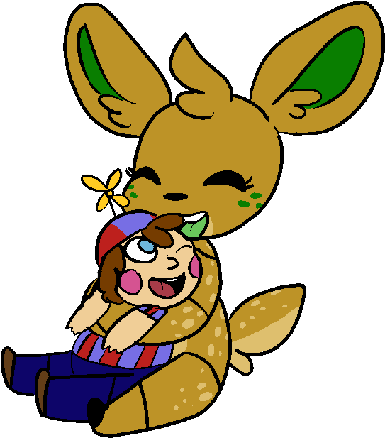Five Nights At Freddys 2 Deer Animatronics Art Clip - Cartoon (700x700)