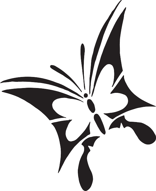 Design, Butterfly, Bug, Wings, Art, Insect - Logo Tribal Kupu Kupu (521x640)