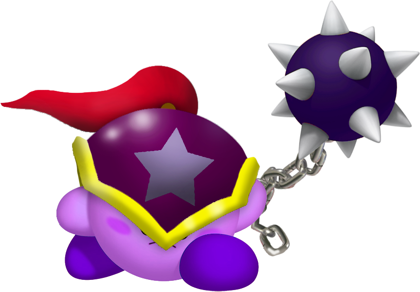 Fantendo, The Nintendo Fanon Wiki - Kirby Mace Ability (863x601)