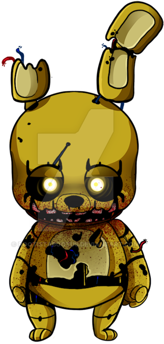 Spring Trap Five Nights - Springtrap Five Night At Freddy's (400x732)