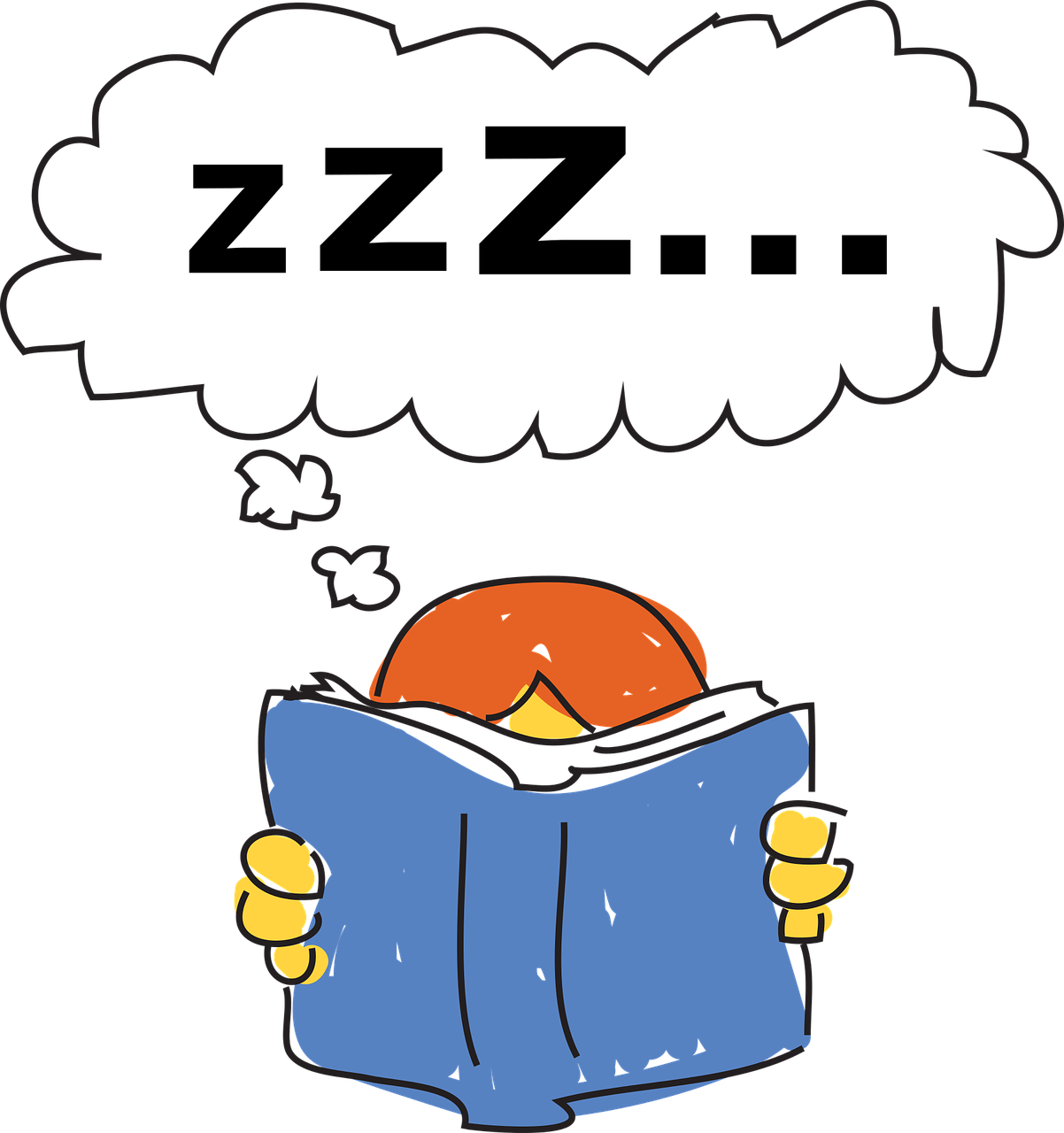 Sleep And Dreams, Hypnosis, Drugs And Consciousness - Dibujos Animados De Leer (1202x1280)