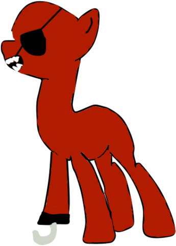 Foxy Five Nights At Freddy's Mlp By Lpsandmore - Cartoon (400x538)
