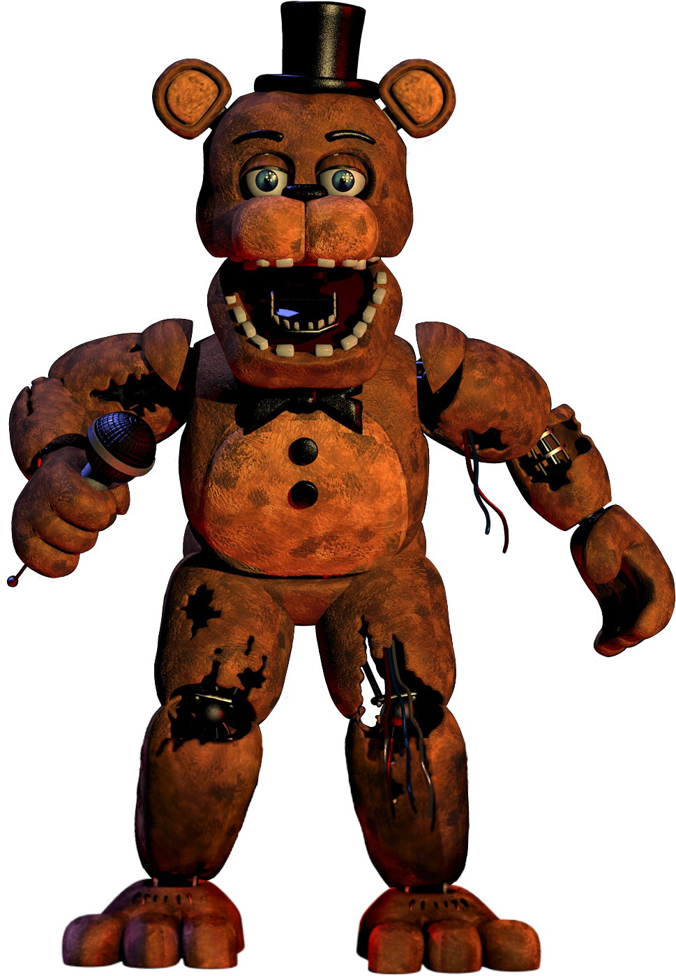 W Freddy Render Full Body - W Freddy Render Full Body (1044x1452)