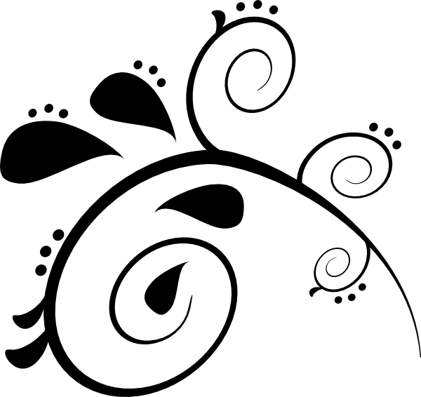 Free Paisley Clip Art (600x566)