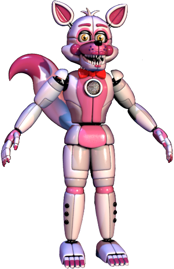 Funtime Foxy Sister Location - Five Nights At Freddy's Lolbit (600x600)