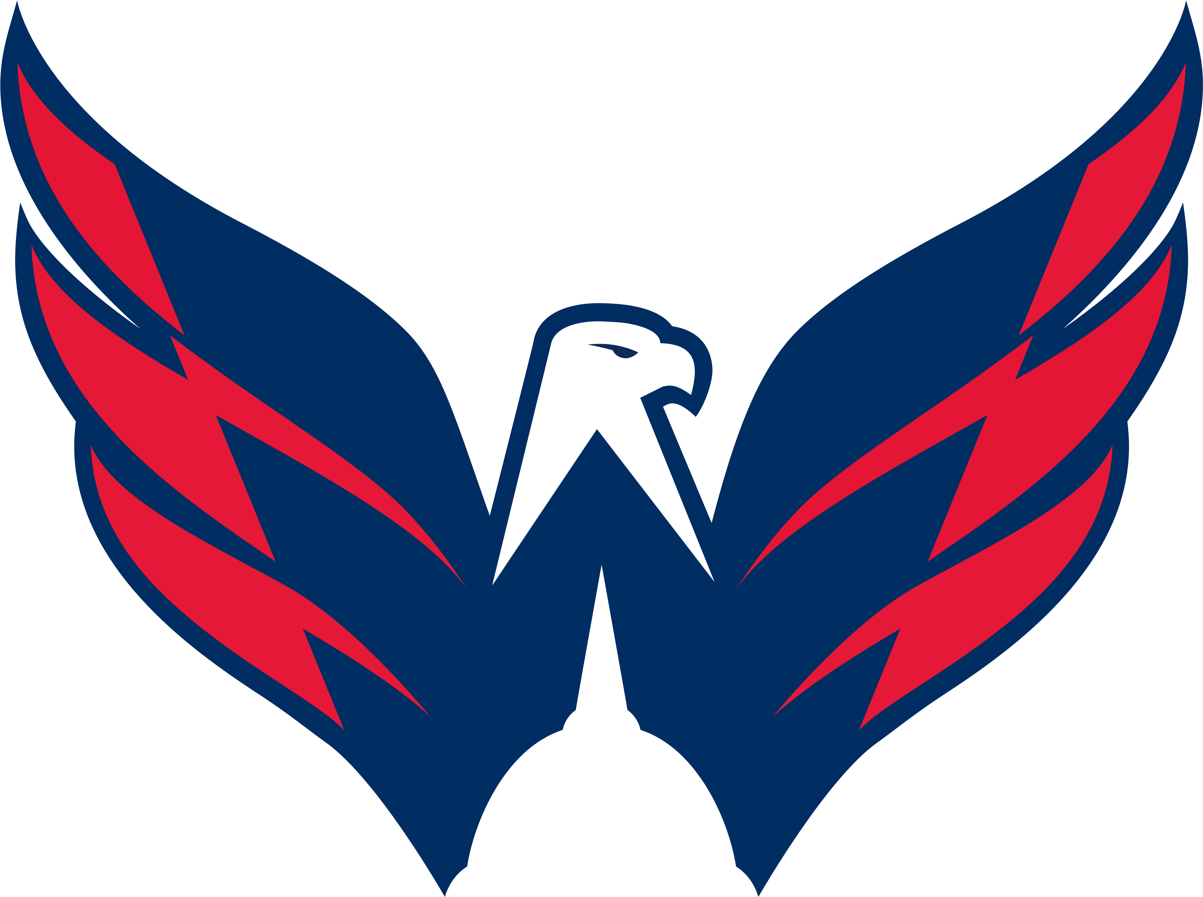 Washington Capitals Logos Download Rh Logos Download - Washington Capitals Logo Bird (5000x3750)