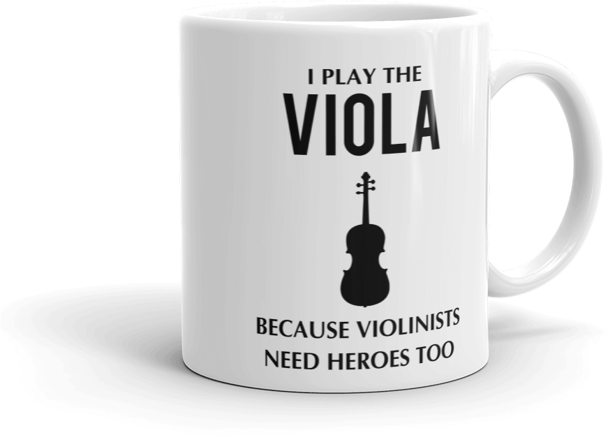 I Play The Viola Mug - Mug (1000x1000)