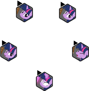 Twilight Sparkle Fighting Is Magic Cursor Set By Loaded - Fighting Is Magic Twilight Sparkle (600x600)