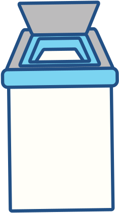 Isolated Ecologic Trash Can - Isolated Ecologic Trash Can (550x550)