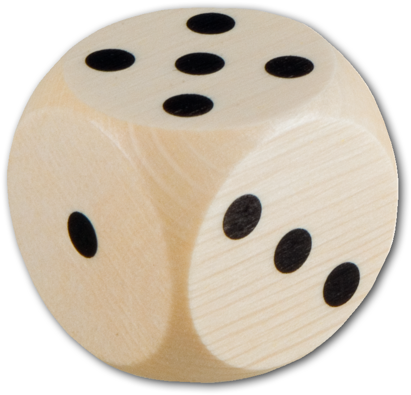 Würfel, Mit Augenzahlen Aus Holz 4 Cm - Photography (1600x1600)