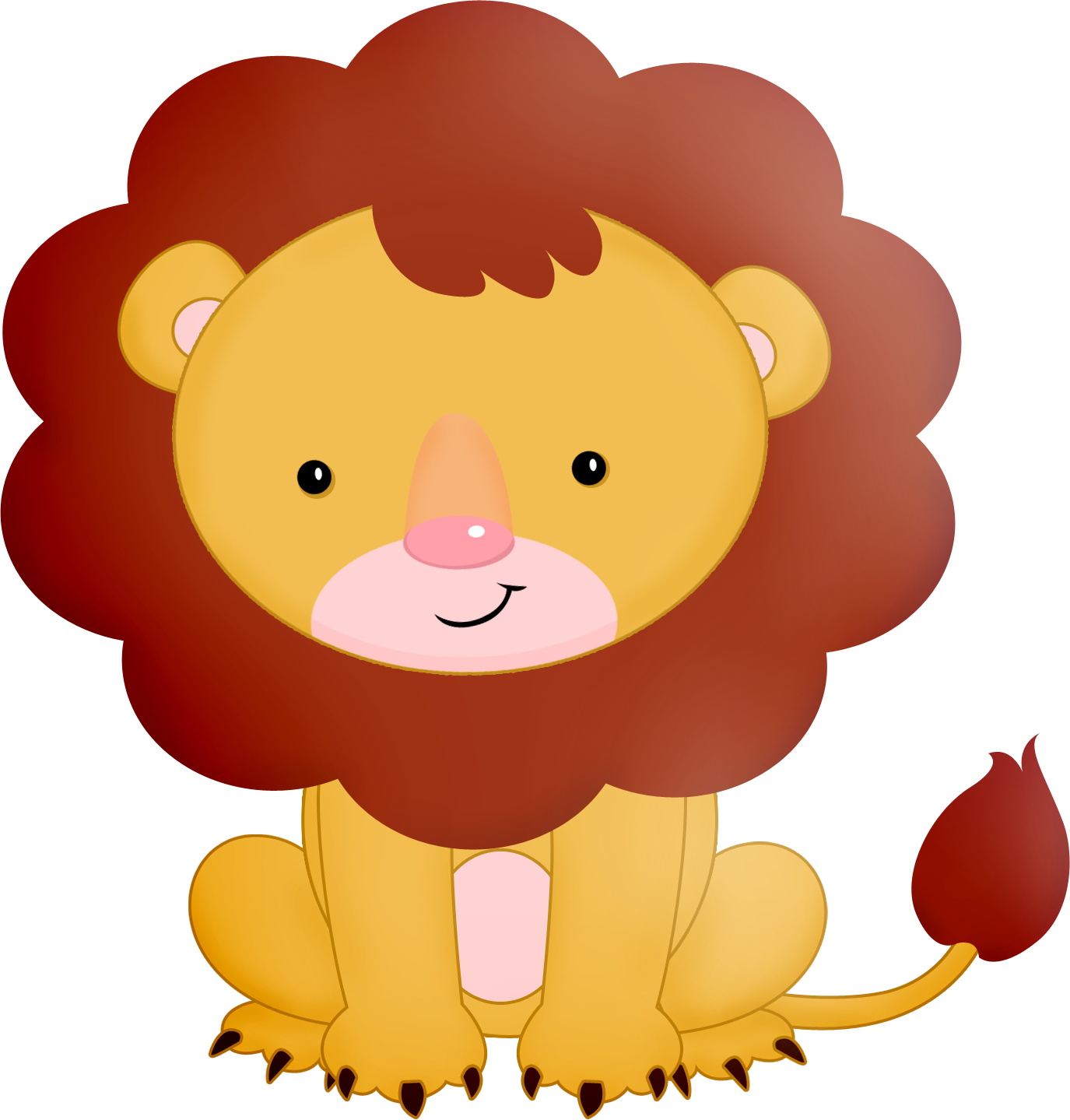 Explore These Ideas And More - Cute Lioness Clipart Png (1375x1439)