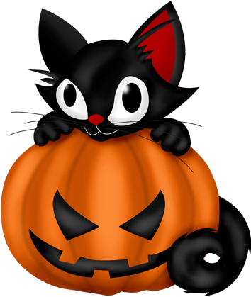 Halloween Cat, Halloween Images, Happy Halloween, Holiday - Halloween Cat, Halloween Images, Happy Halloween, Holiday (411x495)