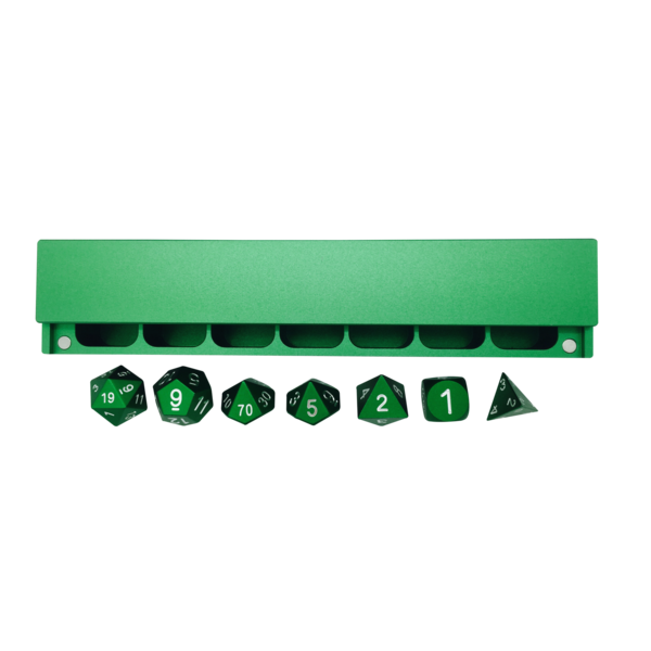 Precision Cnc Aluminum Dice Set With Dice Vault Druid - Set Of 7 Aluminum Rpg Dice With Case By Norse Foundry-the (600x600)