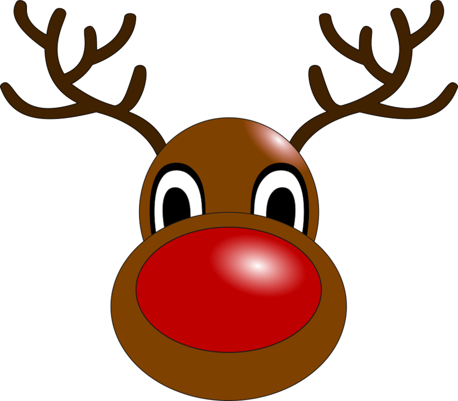 Rudolph High Res By Aristomedus - Pin The Nose On Rudolph Printable Free (900x788)