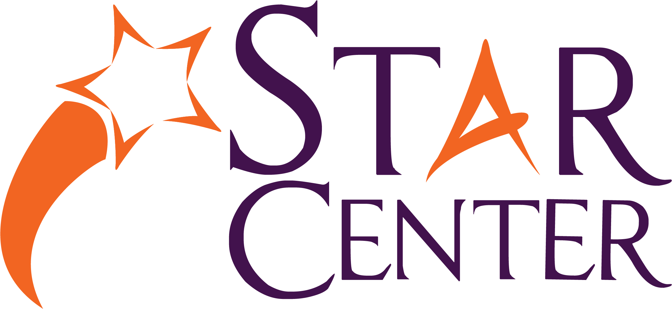The Star Center Logo Clip Art - Logotipo Color Indigo (2550x1159)
