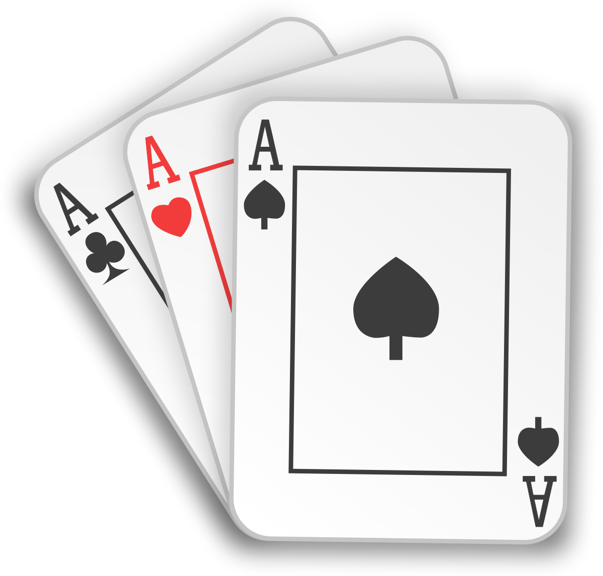 Card Game Svg - Three Card Poker Game Png (1200x1146)