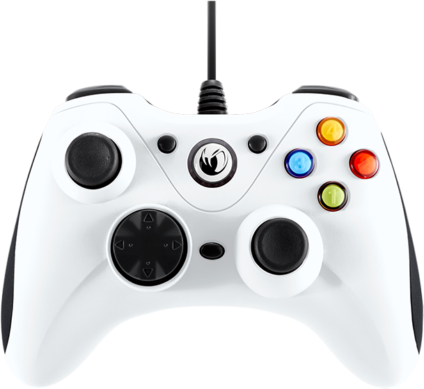 With The Integrated D/x Button, You Can Switch Effortlessly - Nacon Pc Gaming Controller Gc-100xf Grau Gamepad (800x800)