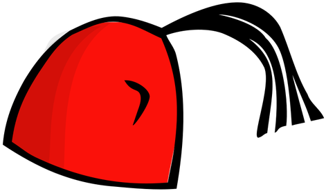 Vector Graphics Of Fez - Fez Clipart (500x500)