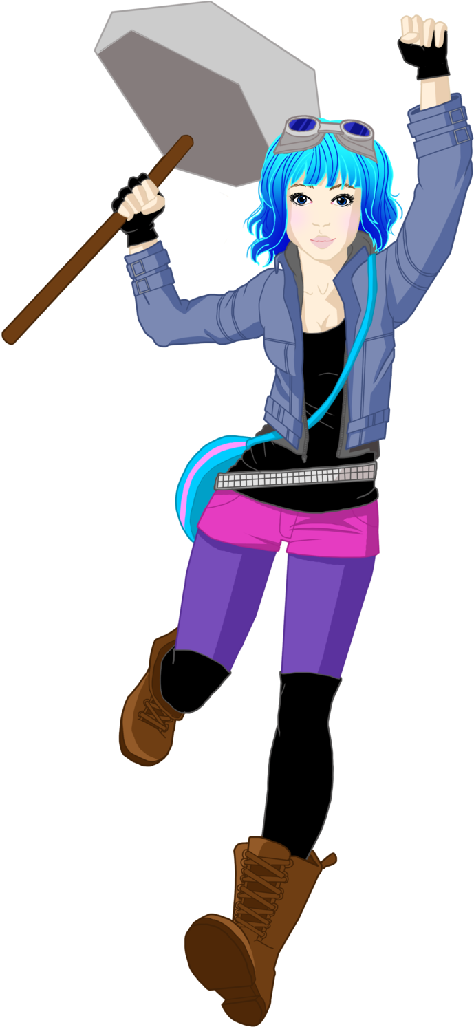 Ramona Flowers, From Scott Pilgrim - Ramona Flowers, From Scott Pilgrim (1000x1505)