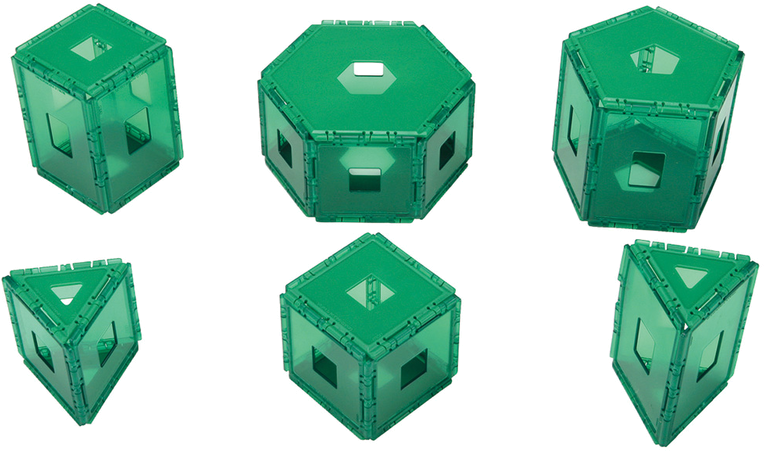 3d幾何板-立體模型組 - Portable Network Graphics (800x800)