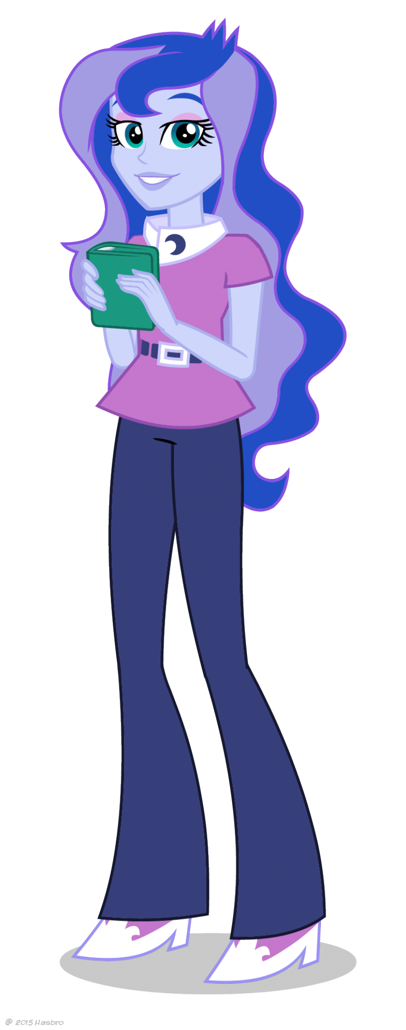 Mlp Eg Vice Principal Luna - My Little Pony Equestria Girls Luna (817x2071)