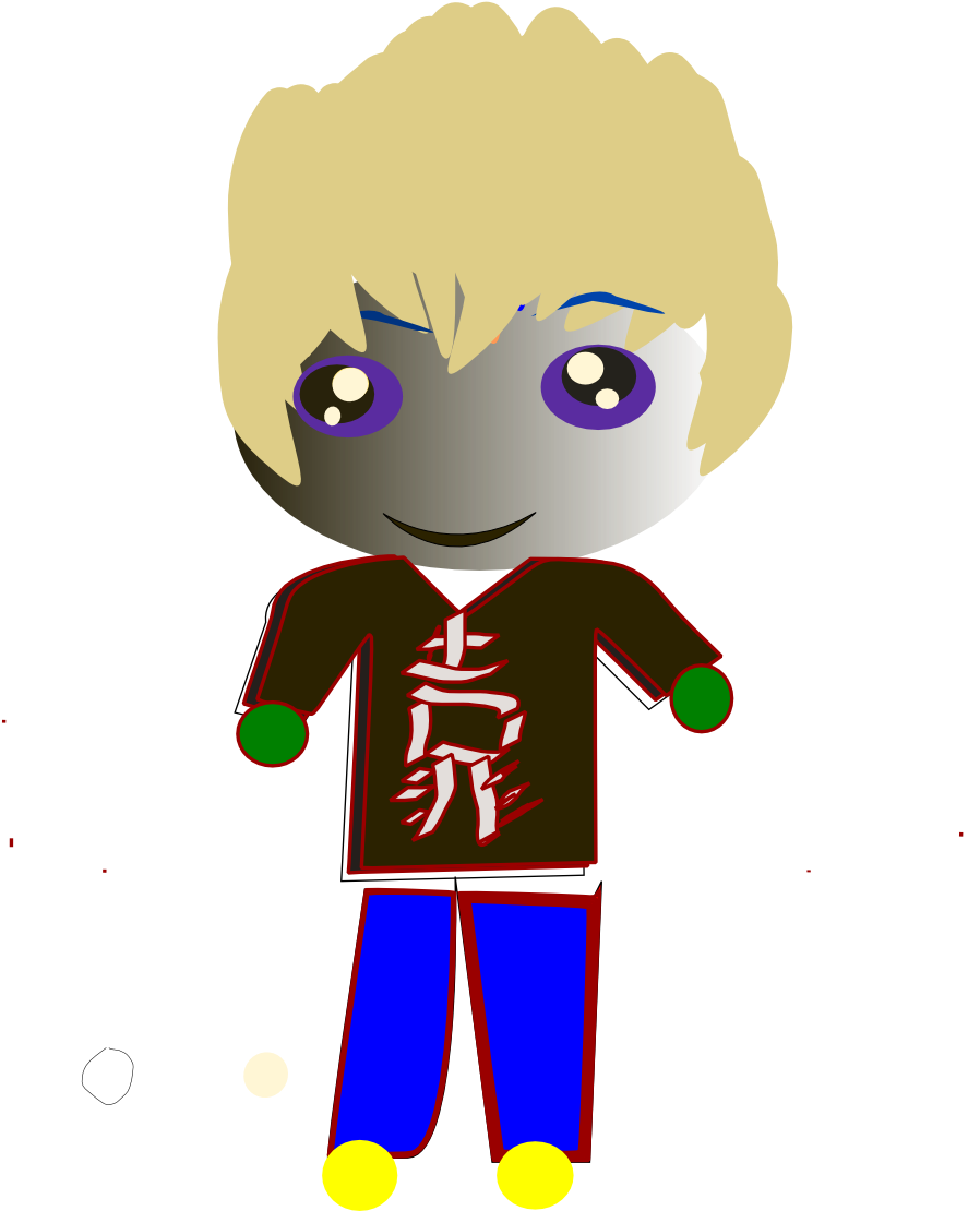 Anime Character Art 26 999px 100 - Clip Art (999x1413)