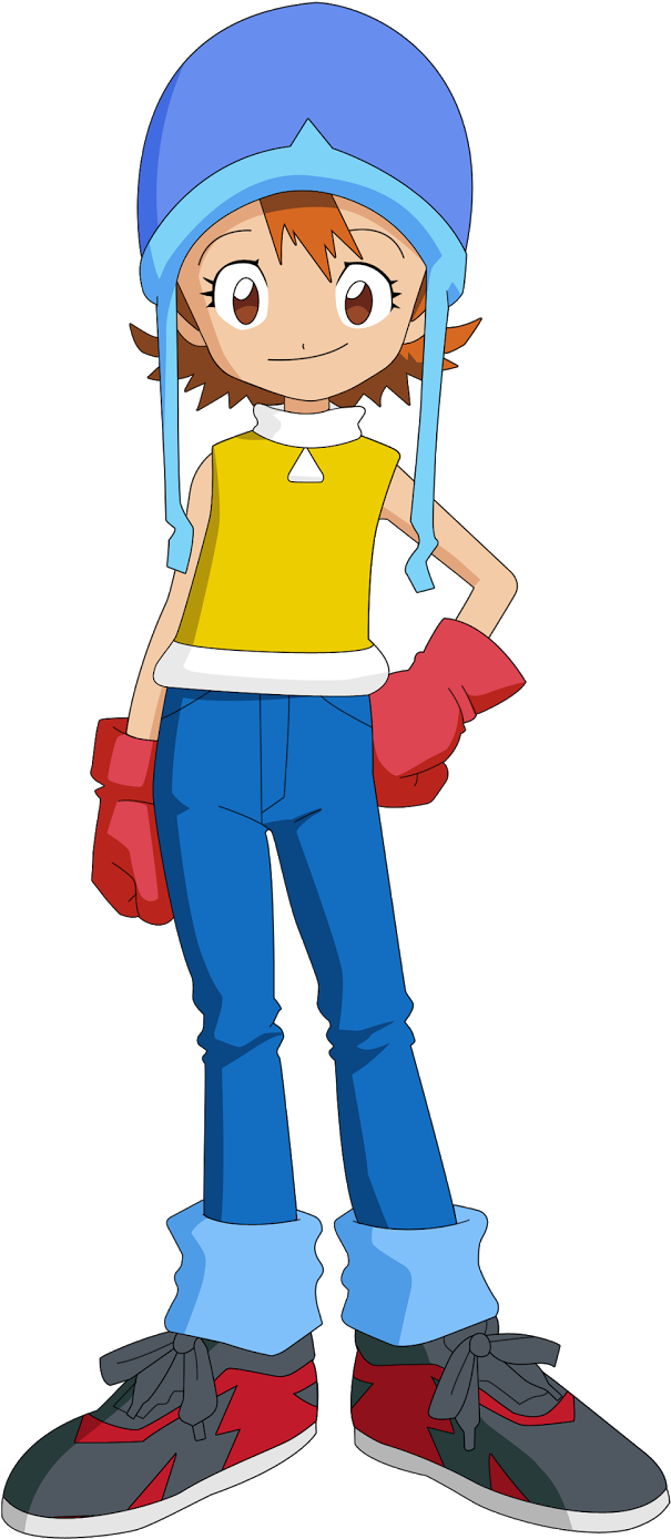 Digimon Season 1 Characters - Digimon Sora Y Biyomon (1200x1600)