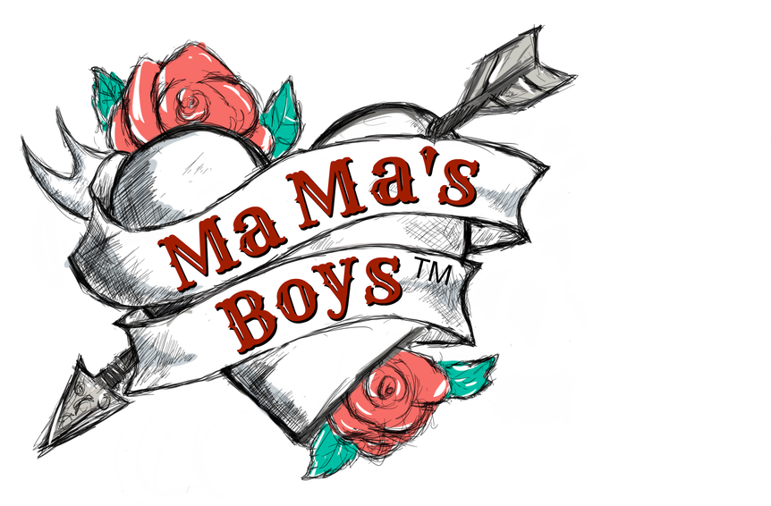 Mama's Boys Fine Hand-crafted Beard And Shaving Oils - Illustration (1100x595)