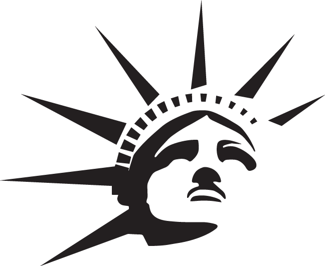 Statue Of Liberty Head And Crown - Statue Of Liberty Head Vector (648x531)