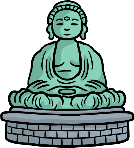 Great Buddha Of Thailand Free Icon - Buddhism (512x512)
