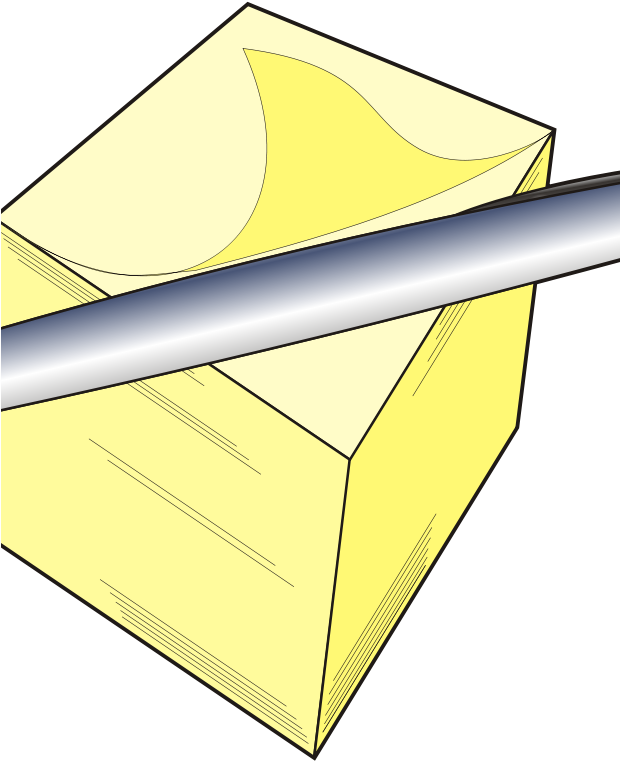 Free Pen And Pad - Notebook (619x800)