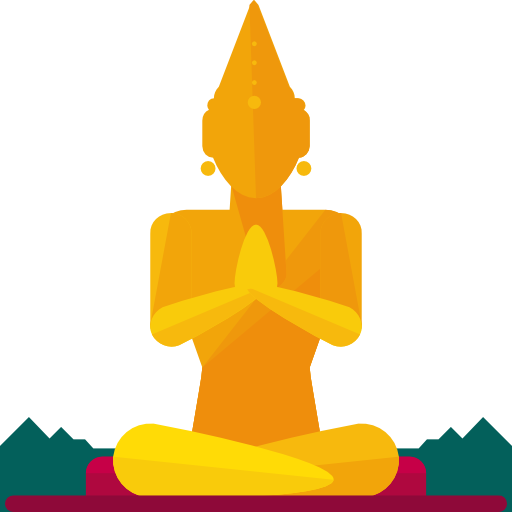 Great Buddha Of Thailand Free Icon - Thailand Buddha Icon (512x512)
