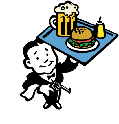 Murder By Design - Serveur Clipart Black And White (445x451)