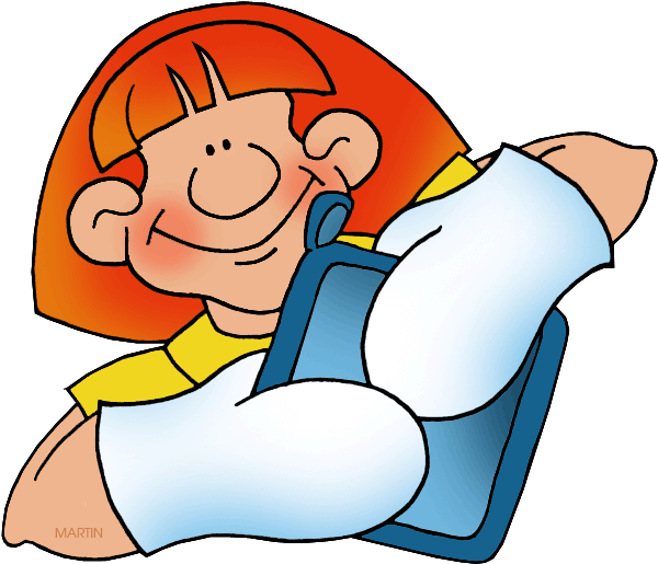 Girl And Potholder - Baker Clipart Phillip Martin (648x553)