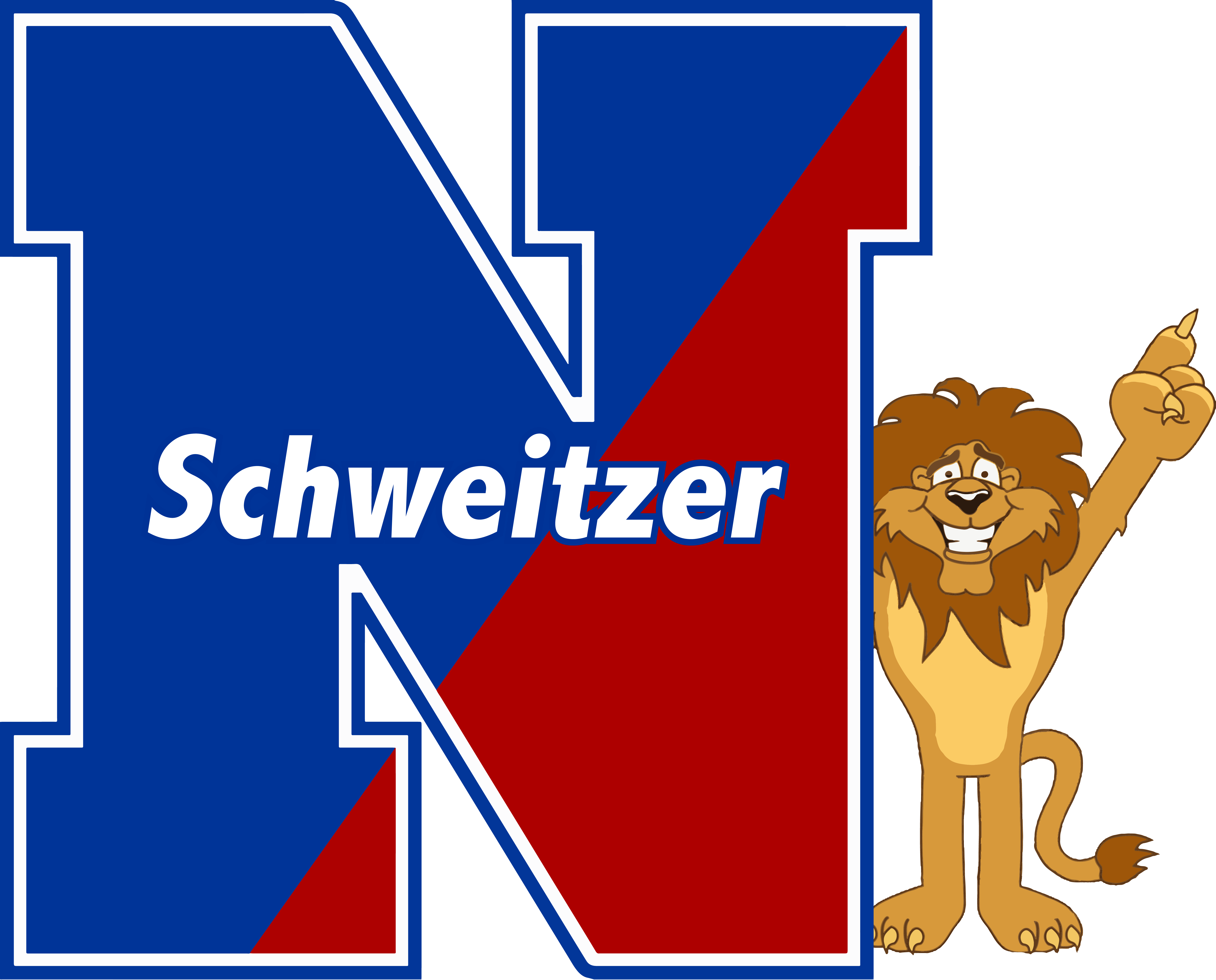 Albert Schweitzer Es Logo With Mascot - Mascot (6279x5059)