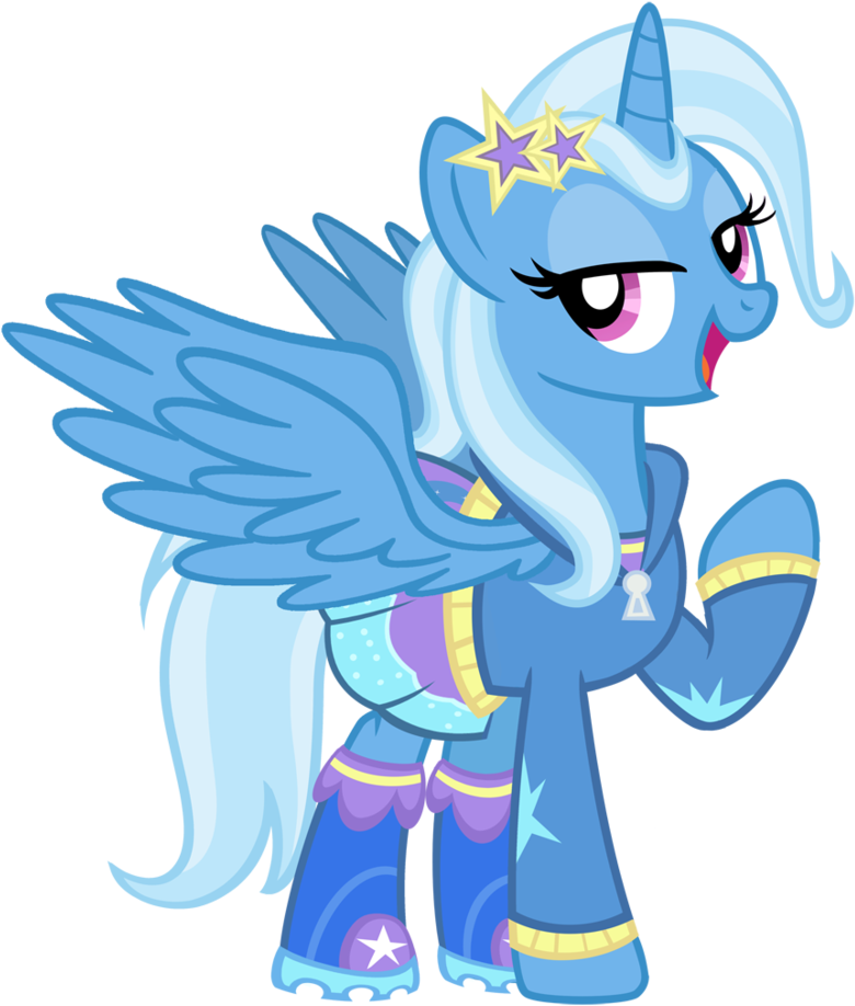 If You Like It Then You Shoulda Put Wings On It By - My Little Pony Princess Trixie (817x978)