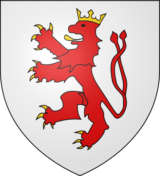 Pierre Ii De Luxembourg, Comte De Saint Pol Ca 1435 - Burgundy Coat Of Arms (545x600)