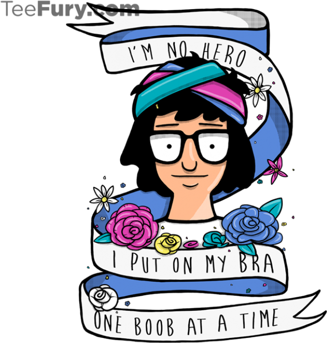 I Put On My Bra One Boob At A Time - I M No Hero I Put My Bra (799x706)
