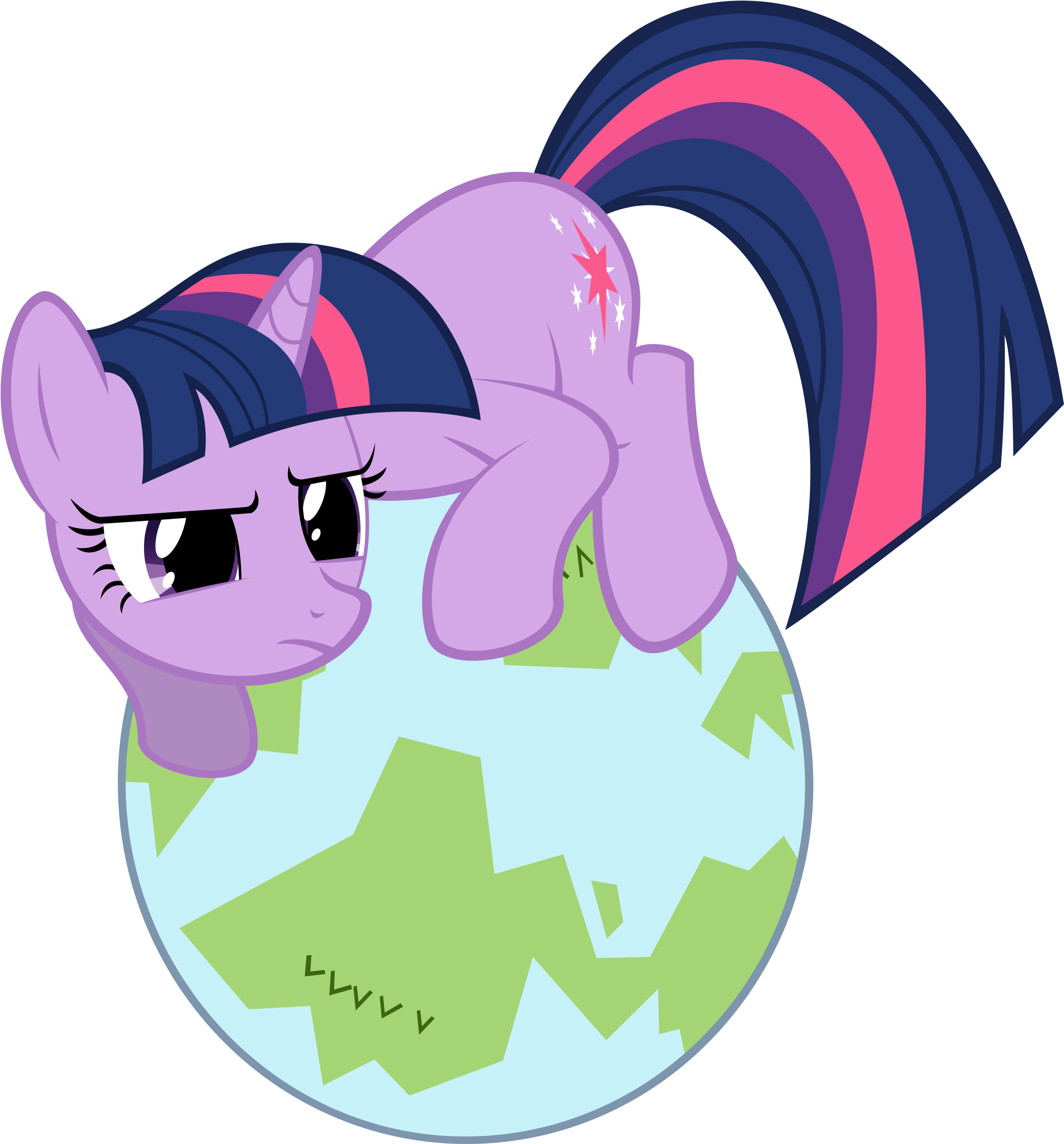 **regeregechicken Rolled A Random Image Posted In Comment - Twilight Sparkle Sitting (2490x2656)