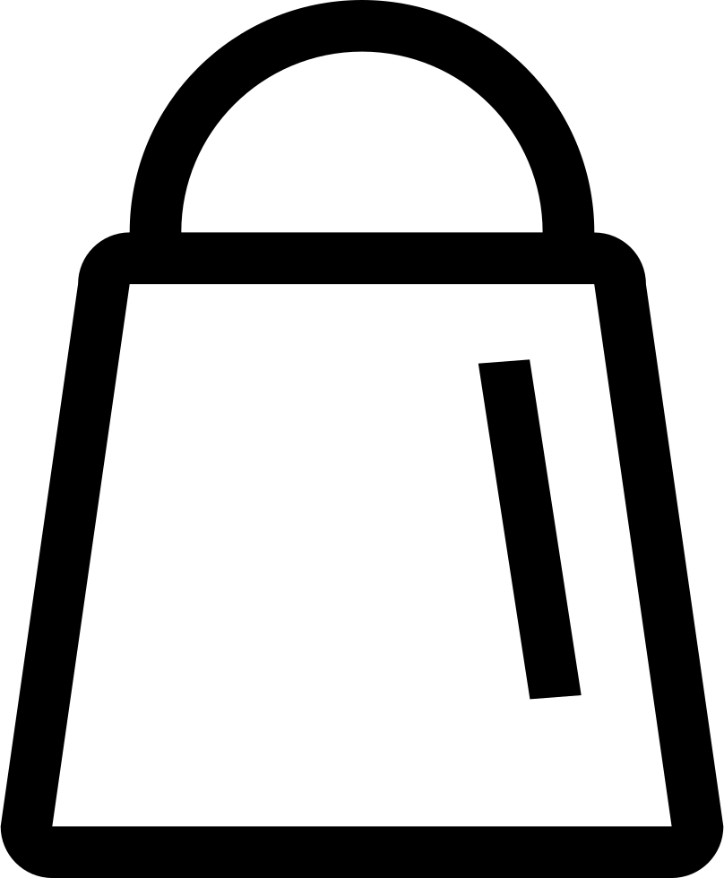 Shopping Bag Outline Comments - Shopping Bag (808x980)