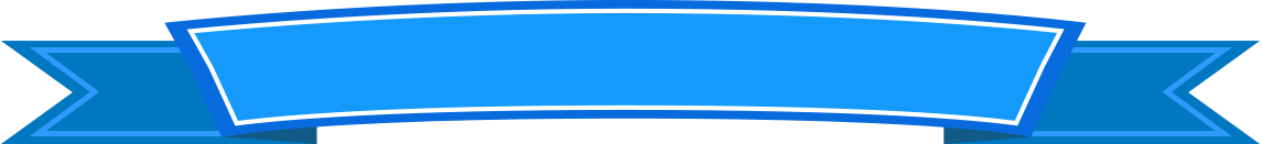 White And Blue Ribbon Png (1145x131)