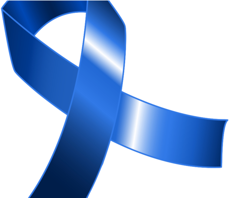 Colon Cancer Ribbon Clip Art - Colon Cancer Ribbon Free (600x400)