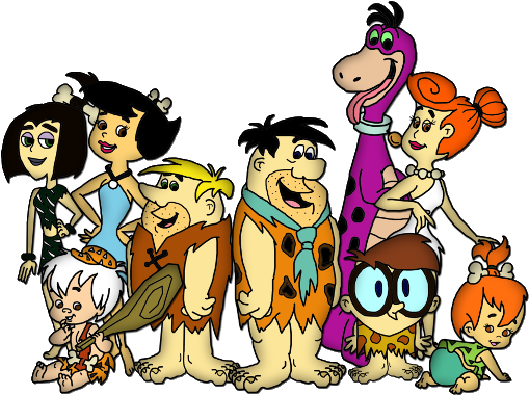 Flintstones Characters - Flintstones Png (600x400)