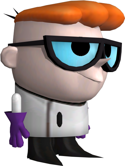 Cartoon Network Clipart Dextor - Dexter Punch Time Explosion (750x650)