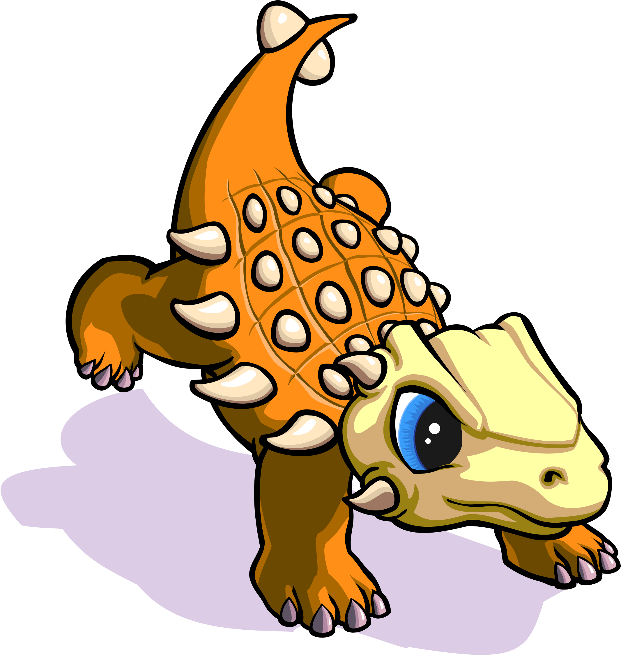 Khng Long Giap - Baby Ankylosaurus (2182x2400)