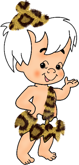 Flintstones Phone Clip Art - Baby Bam Bam Flintstones (600x600)