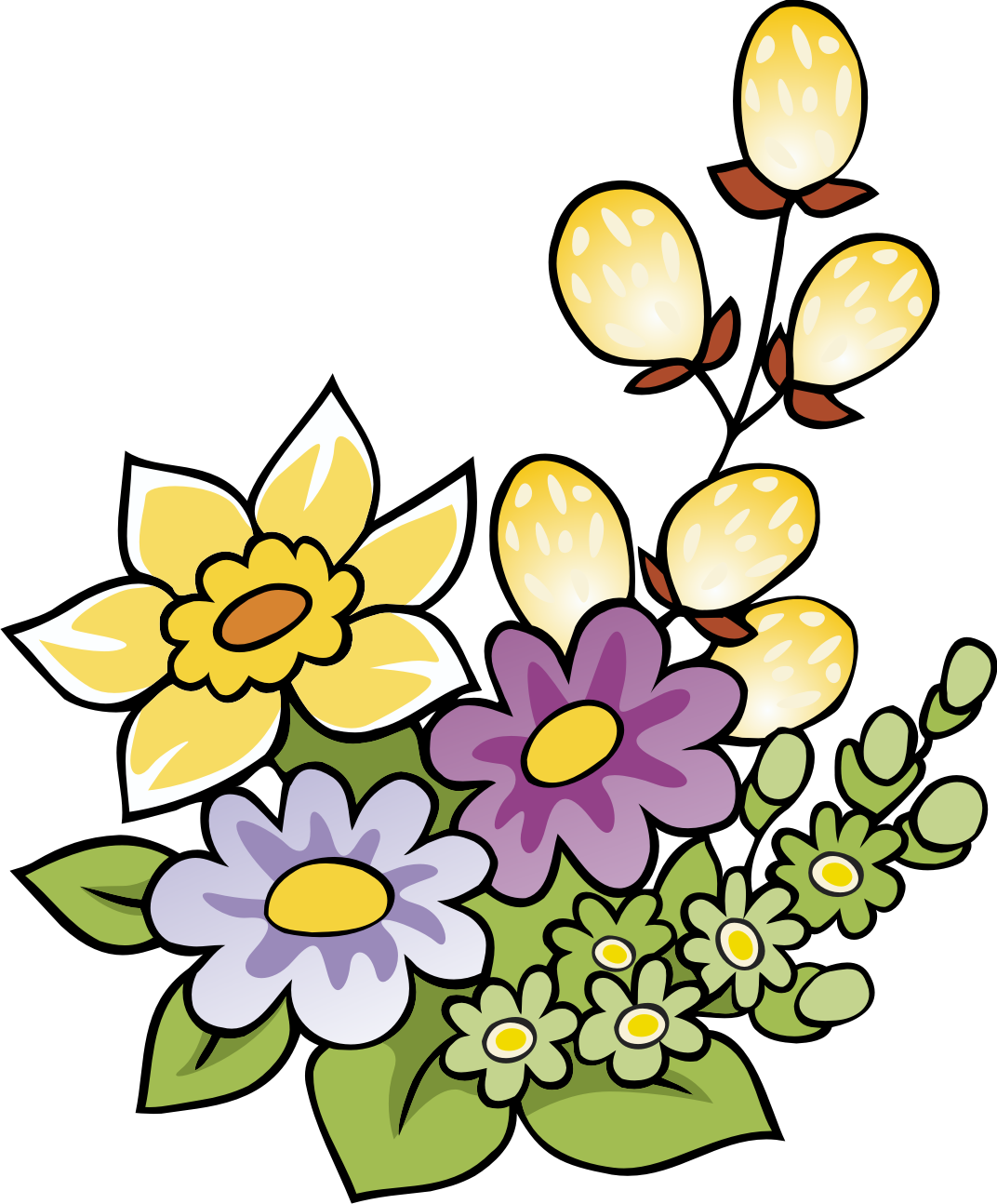 #3024 - Fiori Primavera Disegni (1072x1294)