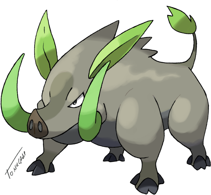 Trusk By Tomycase - Boar Fakemon (800x710)