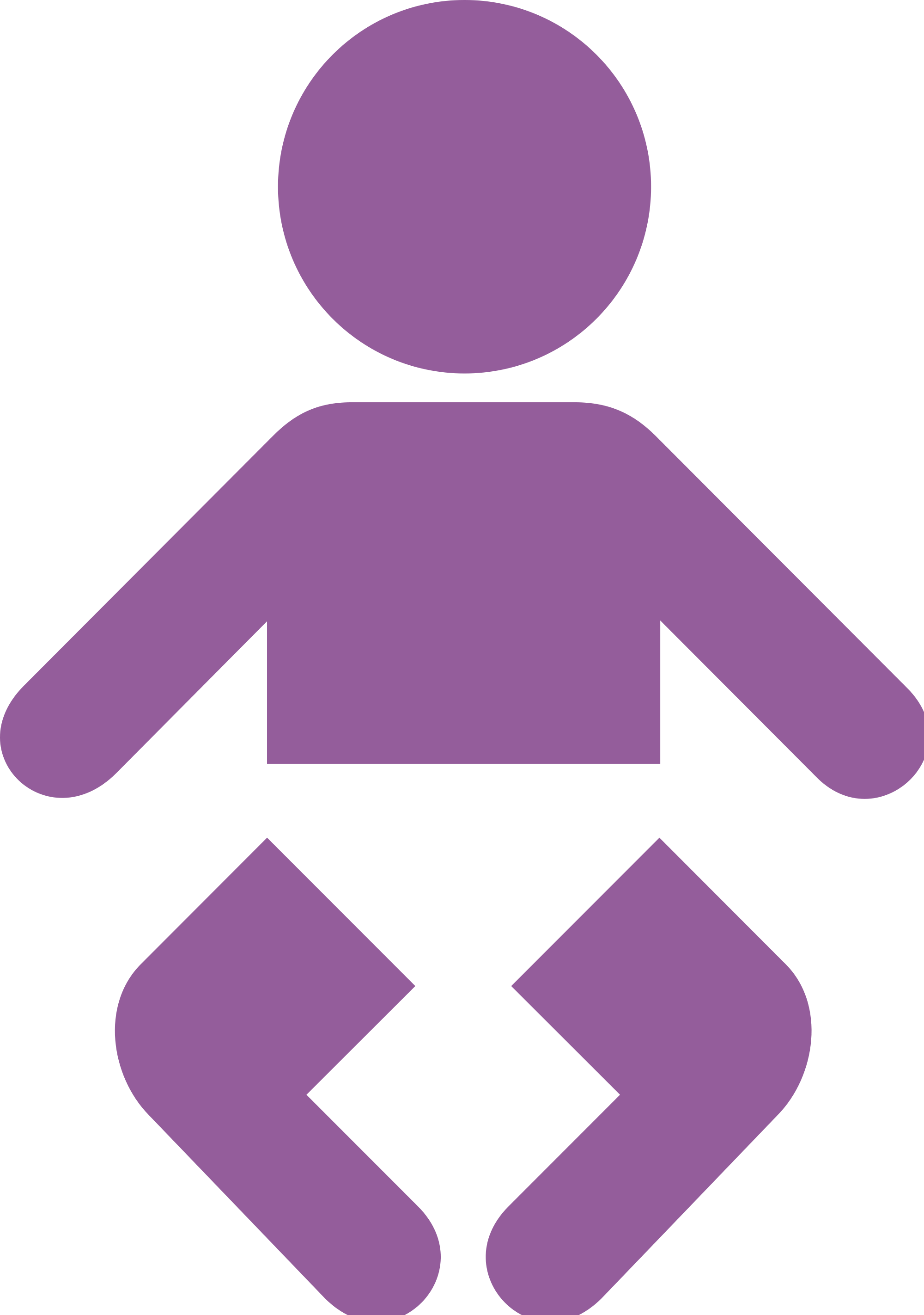 Baby Icons Cliparts 1, Buy Clip Art - Baby In Diaper Icon (2000x2844)